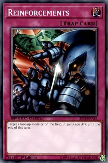 Reinforcements Speed Duel Decks: Ultimate Predators Yu-Gi-Oh! card