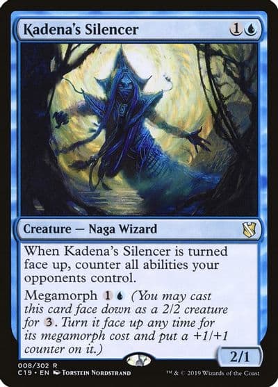 Kadenas Silencer Commander 2019 Magic card