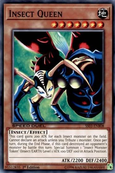 Insect Queen Speed Duel Decks: Ultimate Predators Yu-Gi-Oh! card