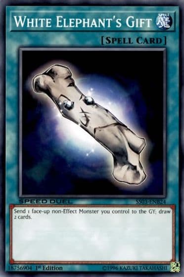 White Elephants Gift B Speed Duel Decks: Ultimate Predators Yu-Gi-Oh! card