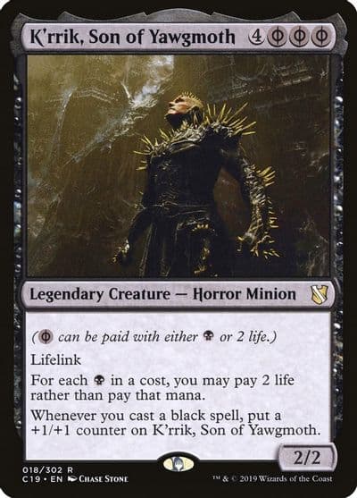 Krrik Son of Yawgmoth Commander 2019 Magic card