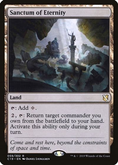 Sanctum of Eternity Commander 2019 Magic card