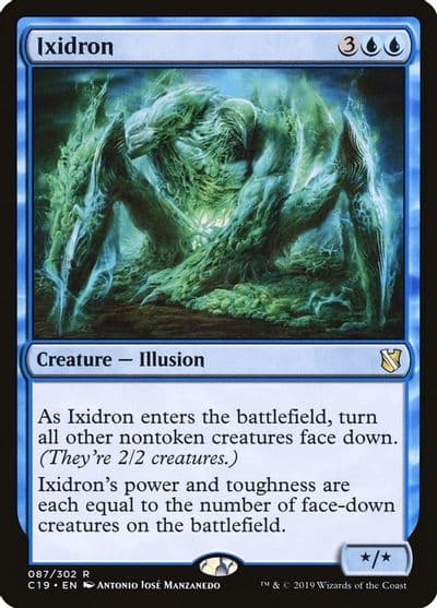 Ixidron Commander 2019 Magic card