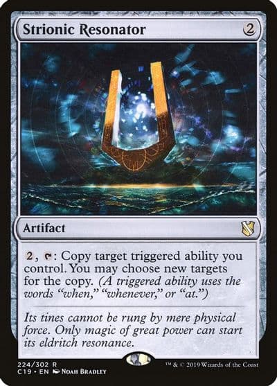 Strionic Resonator Commander 2019 Magic card