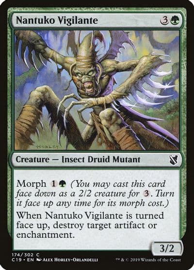Nantuko Vigilante Commander 2019 Magic card