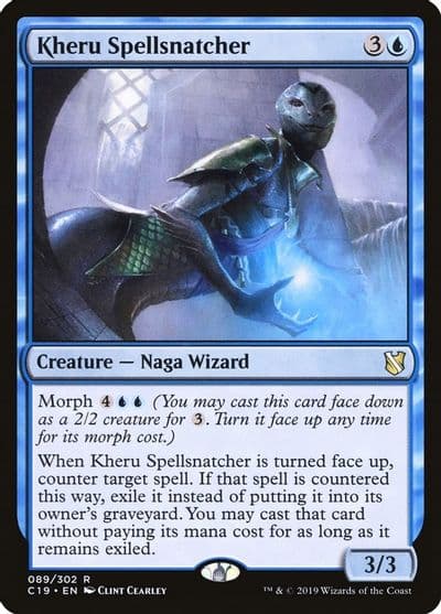 Kheru Spellsnatcher Commander 2019 Magic card