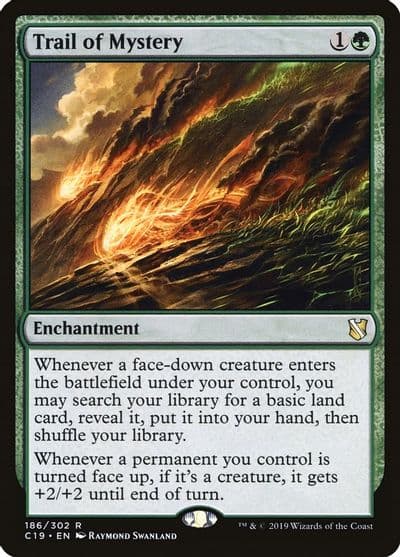 Trail of Mystery Commander 2019 Magic card