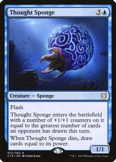 Thought Sponge Commander 2019 Magic card