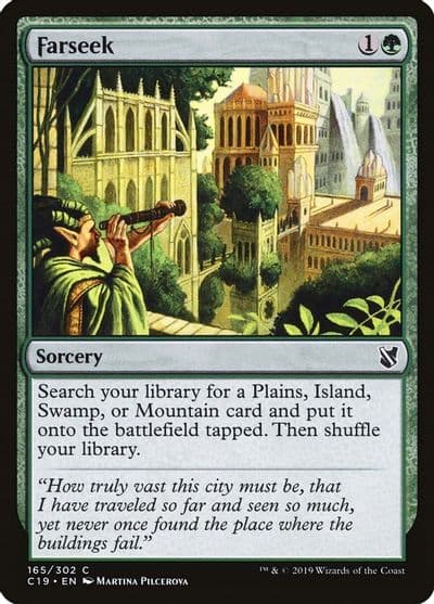 Farseek Commander 2019 Magic card