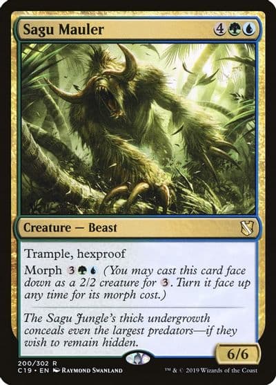 Sagu Mauler Commander 2019 Magic card