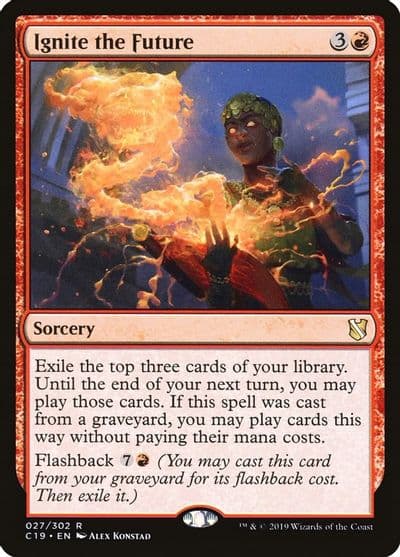 Ignite the Future Commander 2019 Magic card
