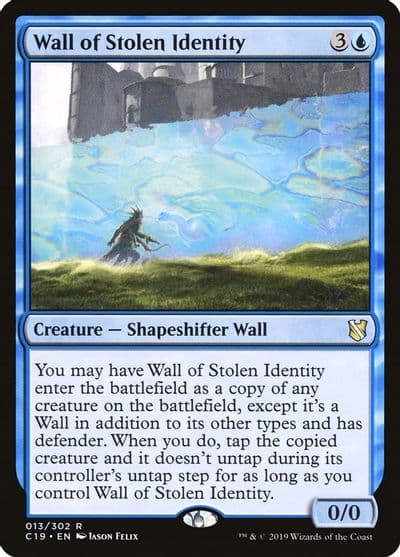 Wall of Stolen Identity Commander 2019 Magic card