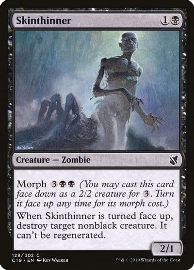 Skinthinner Commander 2019 Magic card
