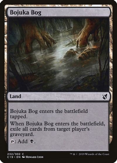 Bojuka Bog Commander 2019 Magic card