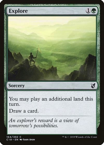 Explore Commander 2019 Magic card