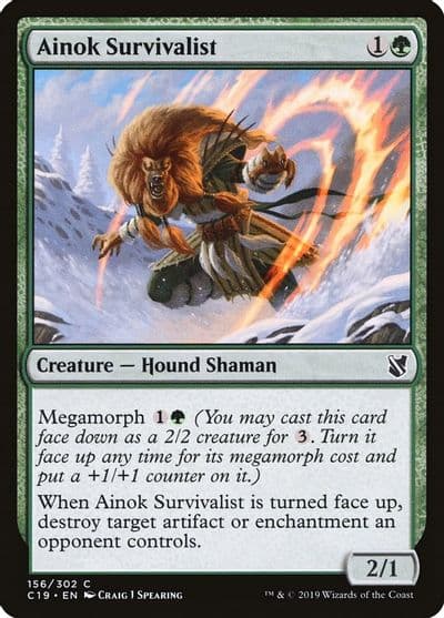 Ainok Survivalist Commander 2019 Magic card