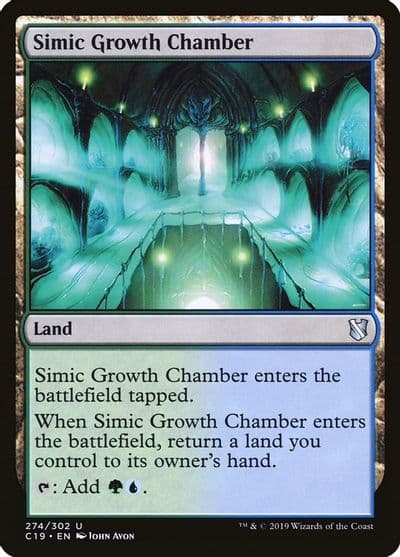 Simic Growth Chamber Commander 2019 Magic card