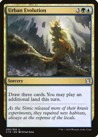 Urban Evolution Commander 2019 Magic card