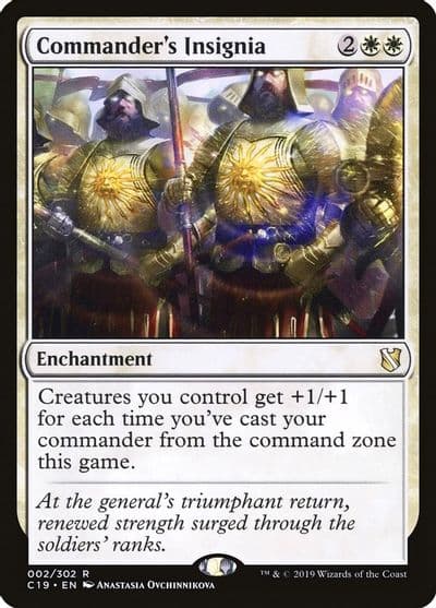Commanders Insignia Commander 2019 Magic card