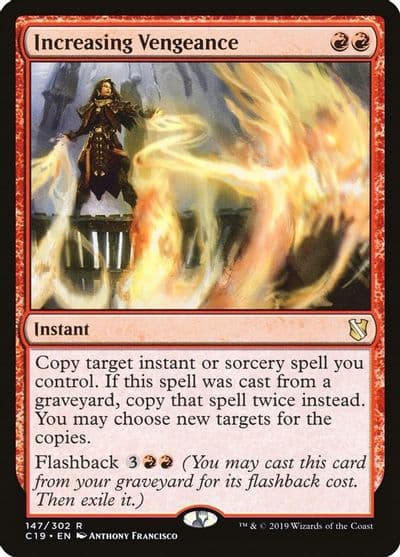 Increasing Vengeance Commander 2019 Magic card
