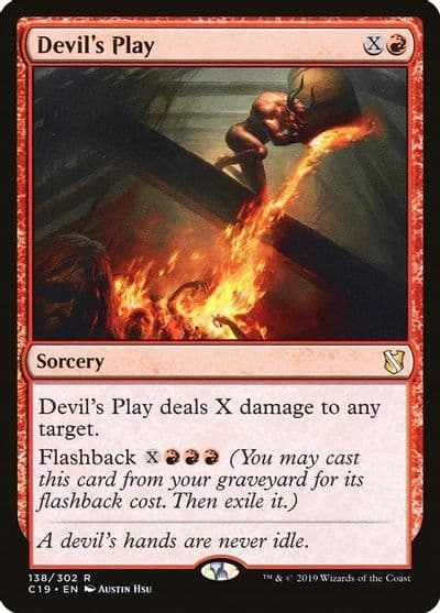 Devils Play Commander 2019 Magic card