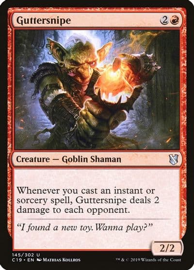 Guttersnipe Commander 2019 Magic card