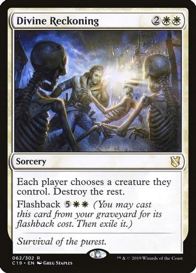 Divine Reckoning Commander 2019 Magic card