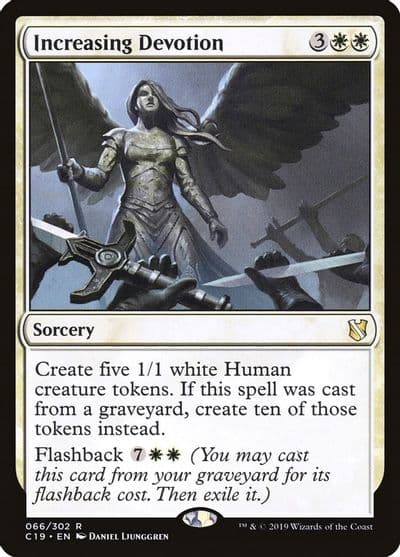 Increasing Devotion Commander 2019 Magic card