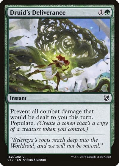 Druids Deliverance Commander 2019 Magic card