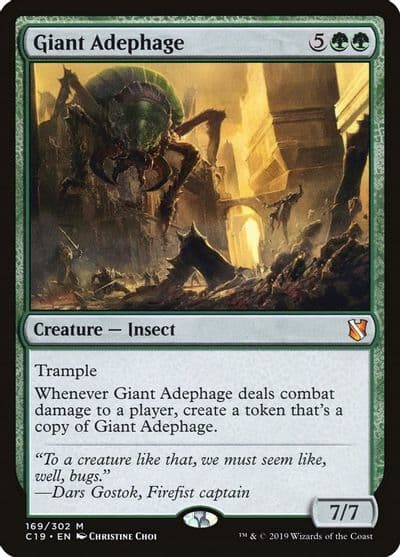 Giant Adephage Commander 2019 Magic card