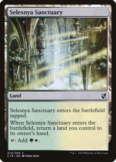 Selesnya Sanctuary Commander 2019 Magic card