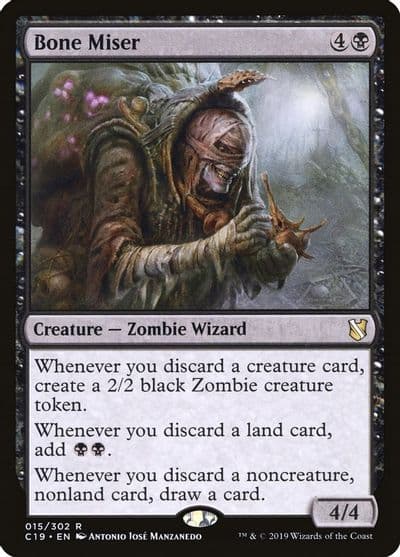 Bone Miser Commander 2019 Magic card