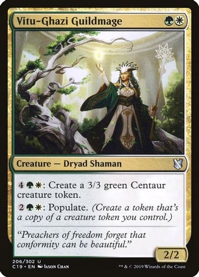 Vitu Ghazi Guildmage Commander 2019 Magic card