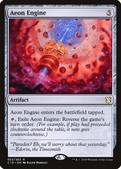 Aeon Engine Commander 2019 Magic card