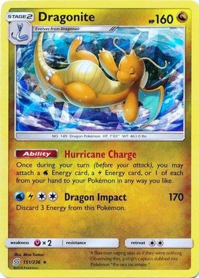 Dragonite (Cracked Ice Holo) Deck Exclusives Pokemon card