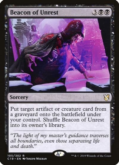 Beacon of Unrest Commander 2019 Magic card