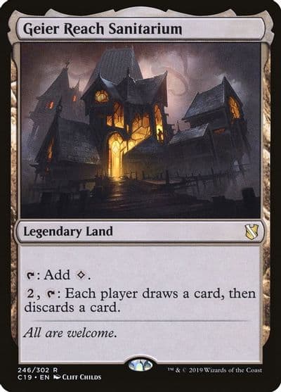 Geier Reach Sanitarium Commander 2019 Magic card