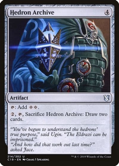 Hedron Archive Commander 2019 Magic card