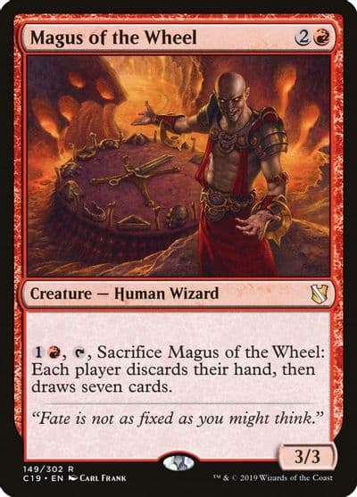 Magus of the Wheel Commander 2019 Magic card