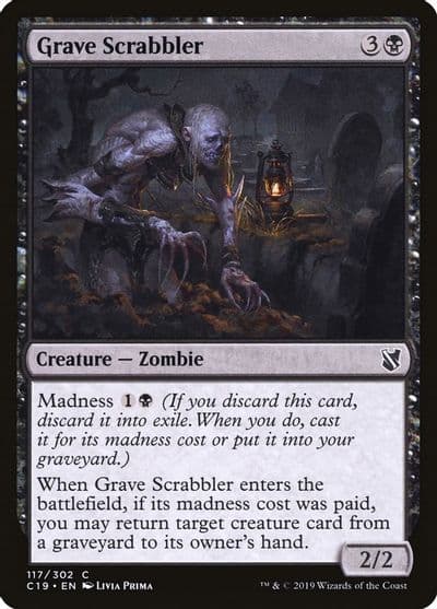 Grave Scrabbler Commander 2019 Magic card