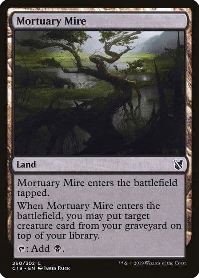 Mortuary Mire Commander 2019 Magic card