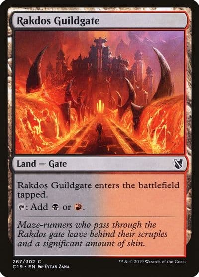 Rakdos Guildgate Commander 2019 Magic card