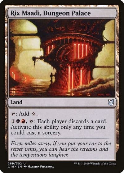 Rix Maadi Dungeon Palace Commander 2019 Magic card