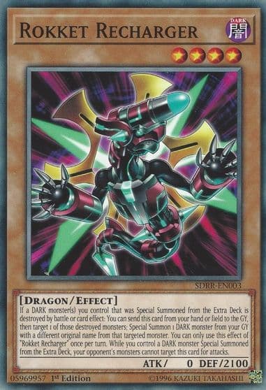 Rokket Recharger Structure Deck: Rokket Revolt Yu-Gi-Oh! card