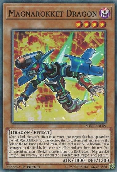 Magnarokket Dragon Structure Deck: Rokket Revolt Yu-Gi-Oh! card