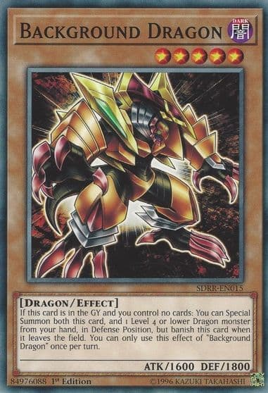 Background Dragon Structure Deck: Rokket Revolt Yu-Gi-Oh! card