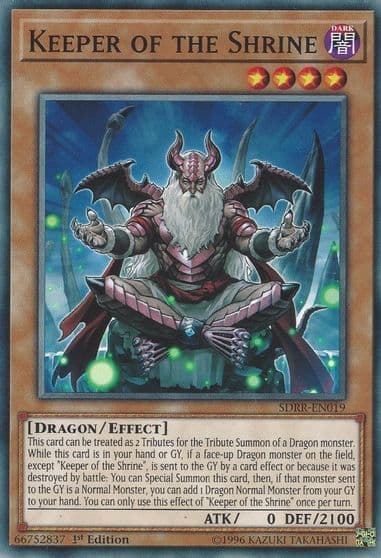 Keeper of the Shrine Structure Deck: Rokket Revolt Yu-Gi-Oh! card