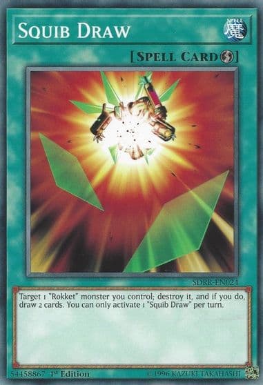 Squib Draw Structure Deck: Rokket Revolt Yu-Gi-Oh! card