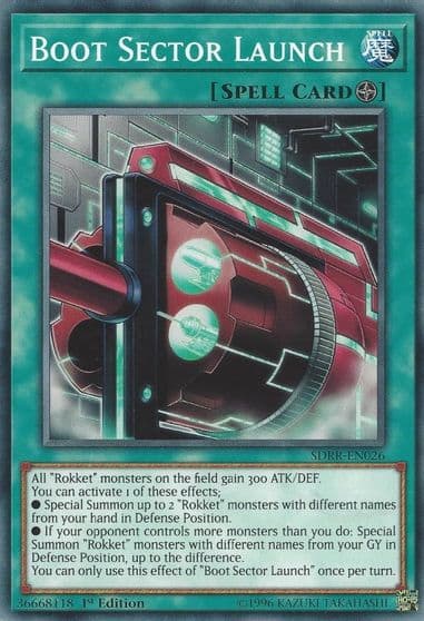 Boot Sector Launch Structure Deck: Rokket Revolt Yu-Gi-Oh! card