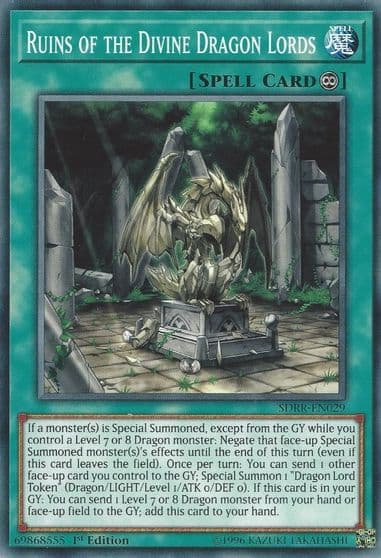 Ruins of the Divine Dragon Lords Structure Deck: Rokket Revolt Yu-Gi-Oh! card